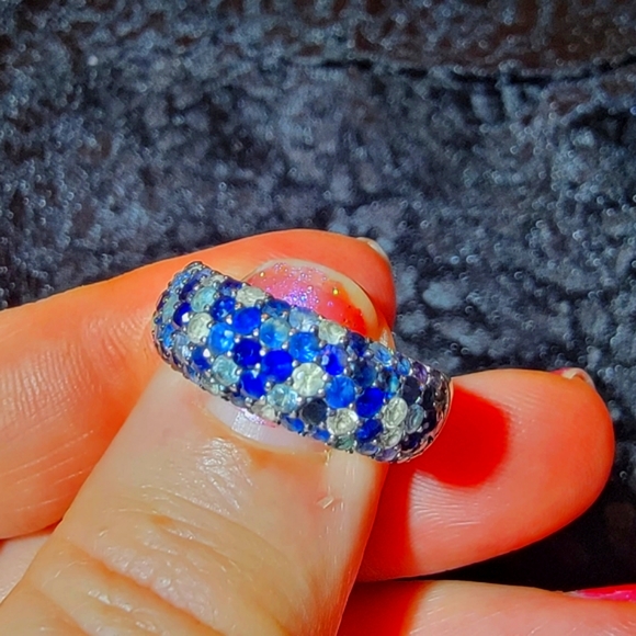 Effy Jewelry Effy Sterling Silver 925 And Sapphire Ring Size 7 Poshmark
